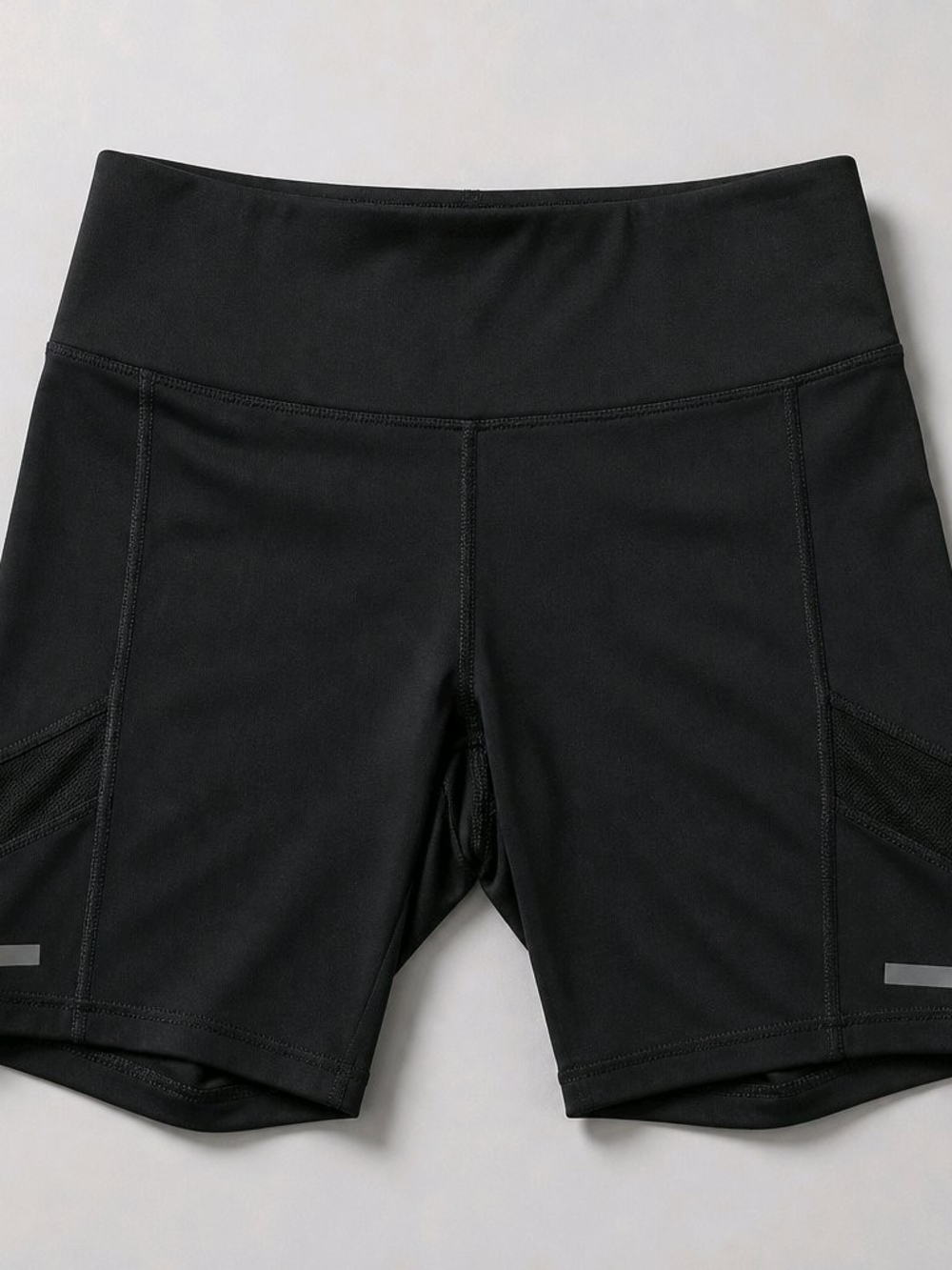 Avia Black High-Waist Bike Shorts